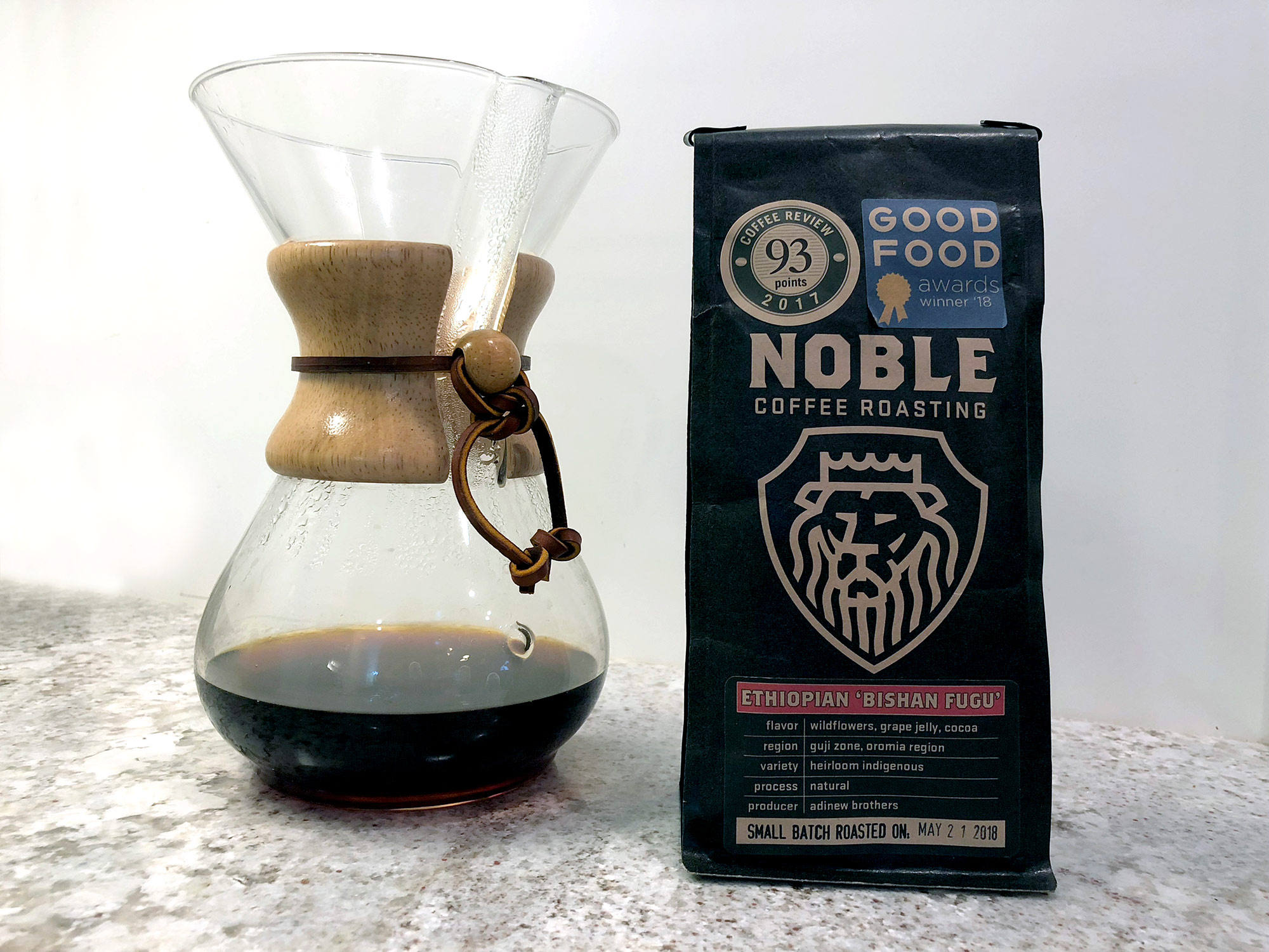 Ethiopian Bishan Fugu (2018) Noble Coffee Roasting