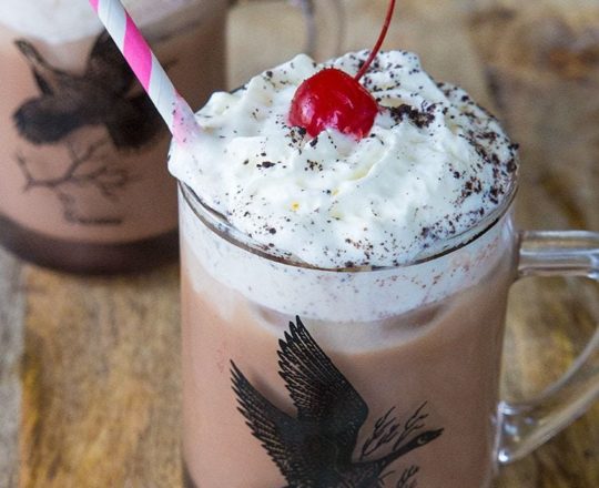 Spiked Chocolate Iced Coffee