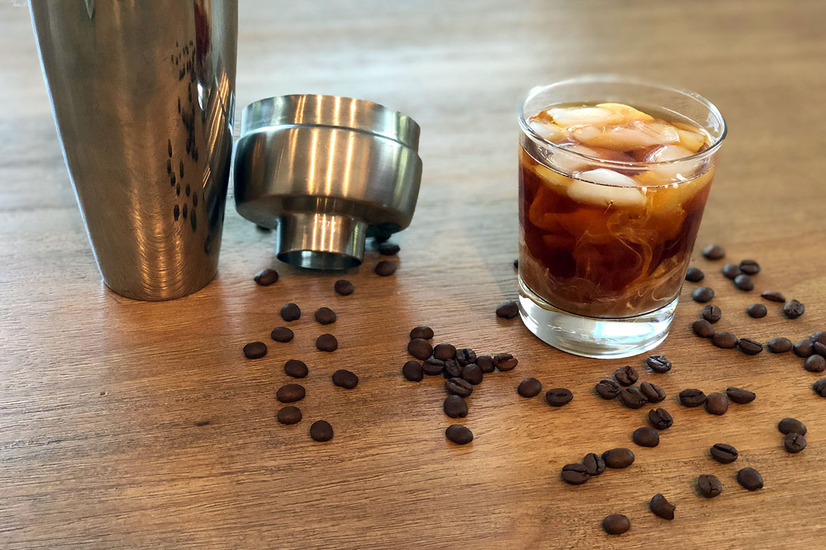 Whiskey Maple Coffee Cocktail