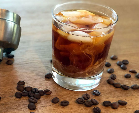 Whiskey Maple Coffee Cocktail