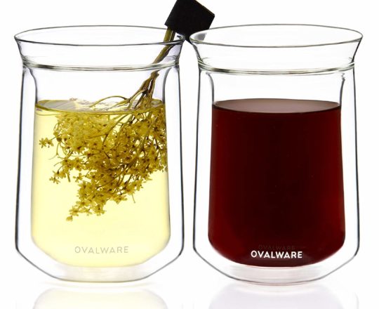 Ovalware Double Wall Tasting Glass