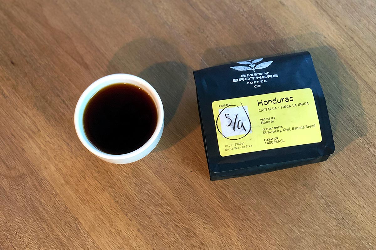 Honduras Cartagua from Amity Brothers Coffee