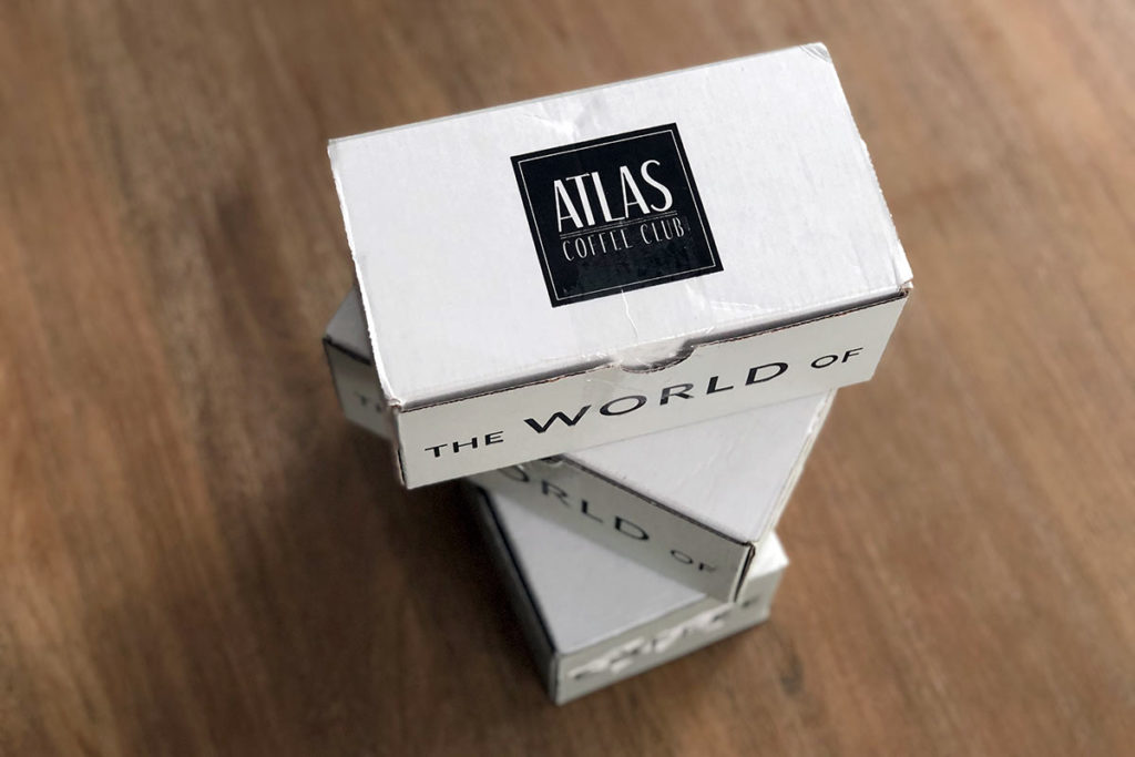 Atlas Coffee Club boxes