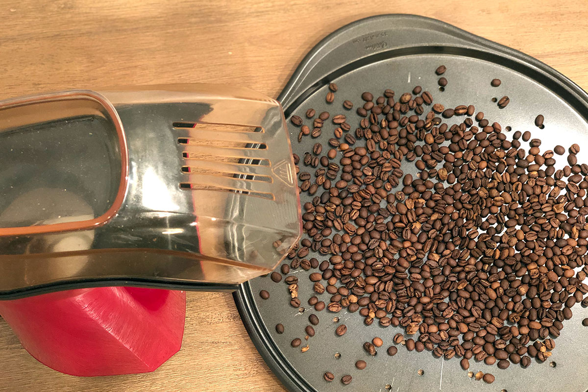 Can I roast coffee at home?