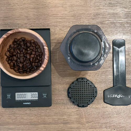 Equipment needed to brew the AeroPress 2019 World Champion brew recipe