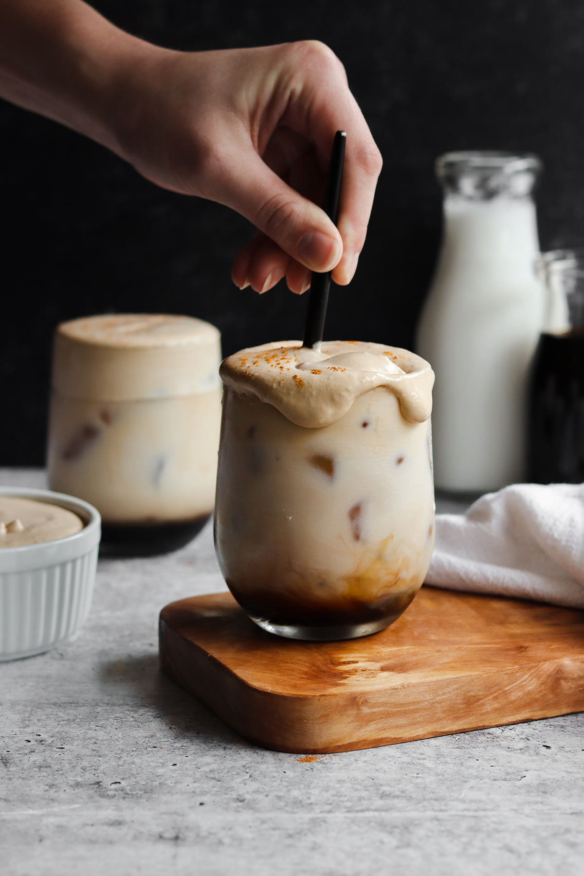 Boozy Dalgona Coffee