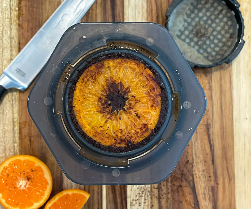 Orange-Infused Iced AeroPress