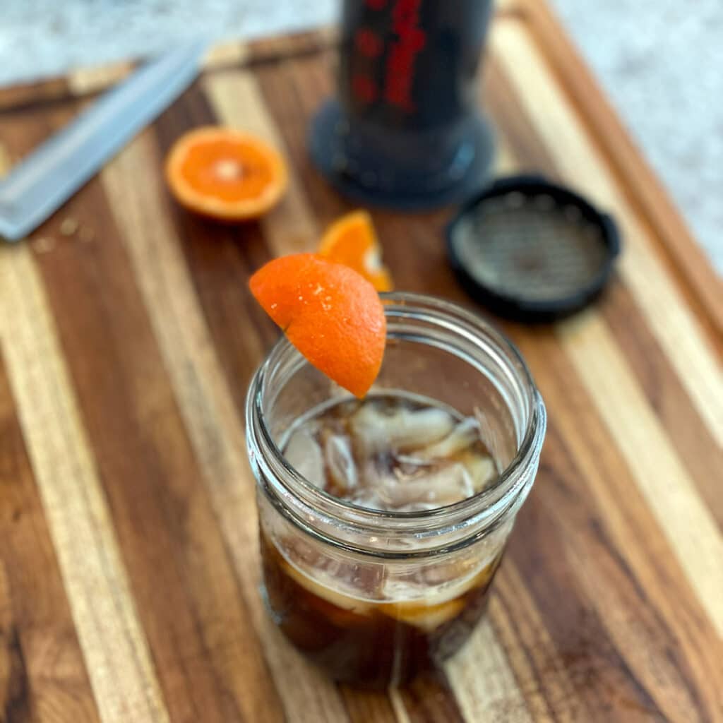 Orange-Infused Iced AeroPress Recipe