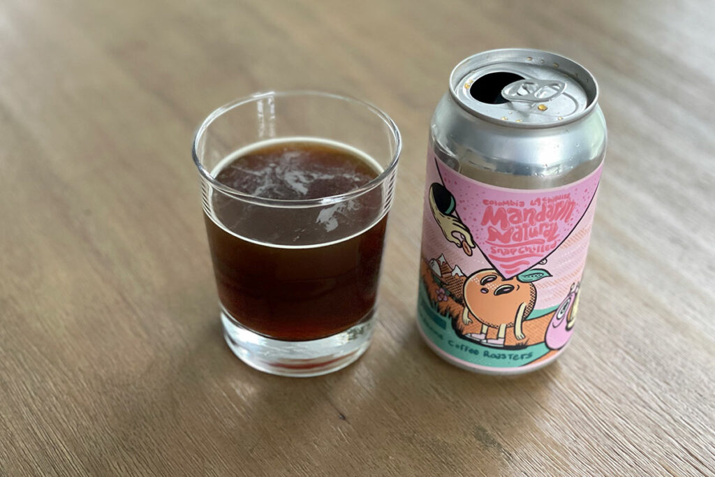 Snapchilled Colombia Mandarin Natural Brandywine Coffee Roasters