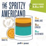The Spritzy Americano infographic
