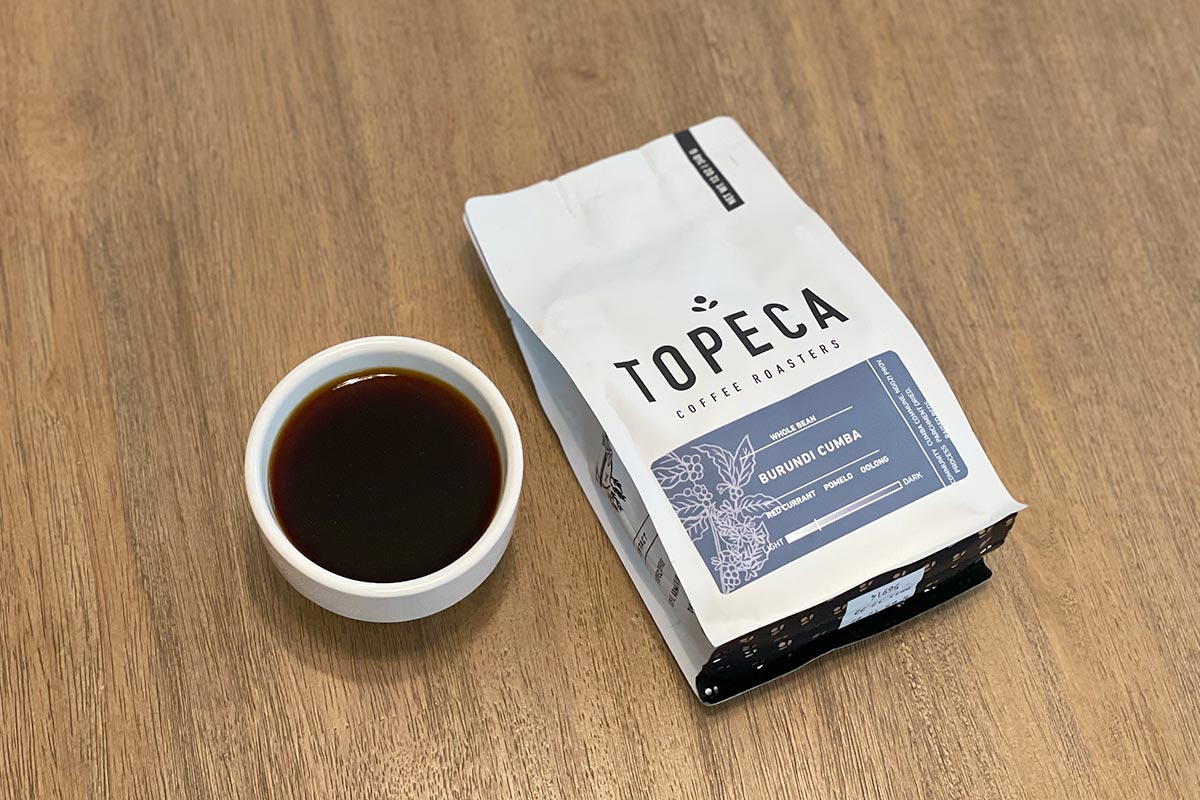 Burundi Cumba from Topeca Coffee