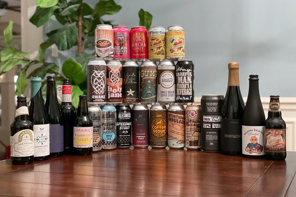 The Ultimate Collection of Coffee Beers