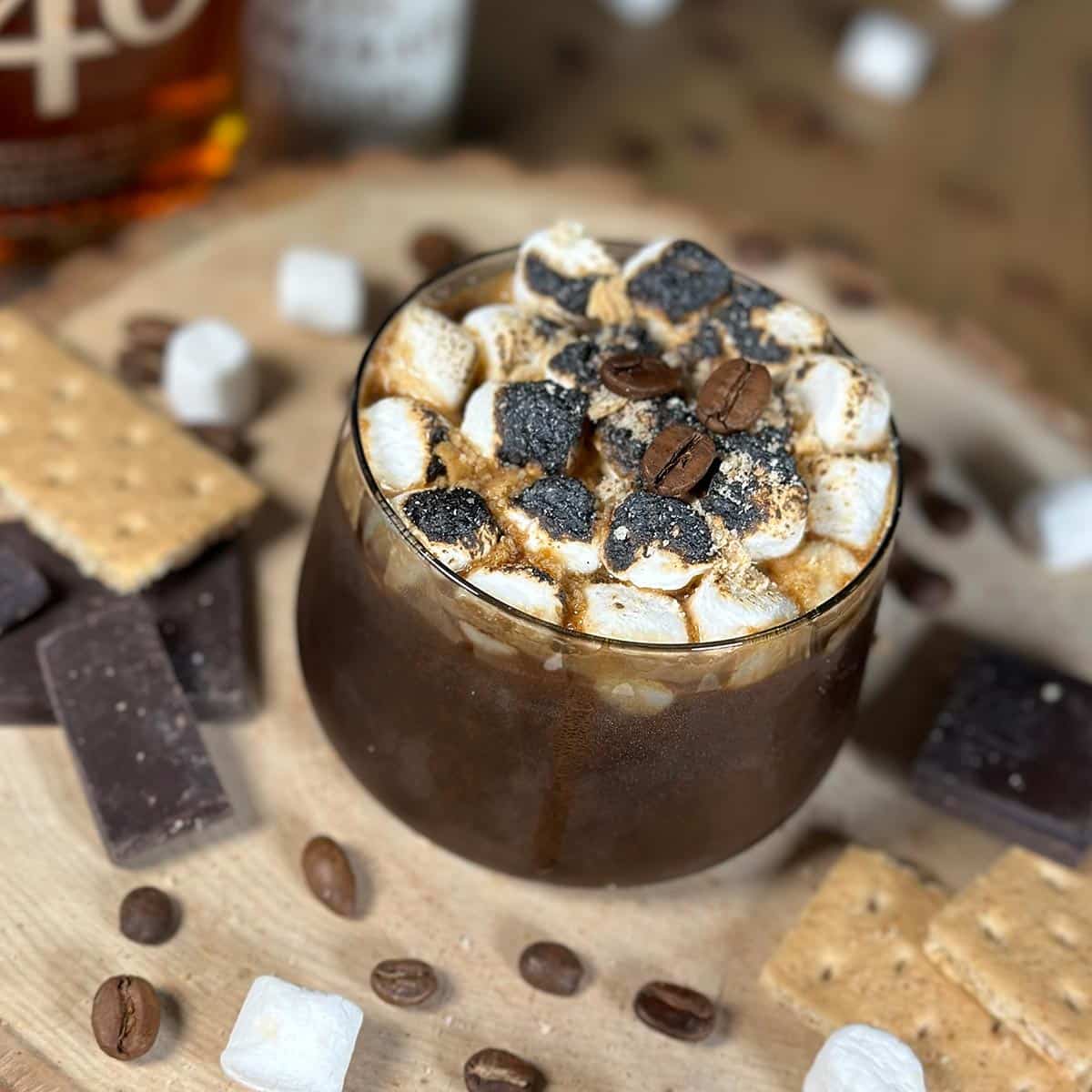 S'mores Mocha Old Fashioned Recipe