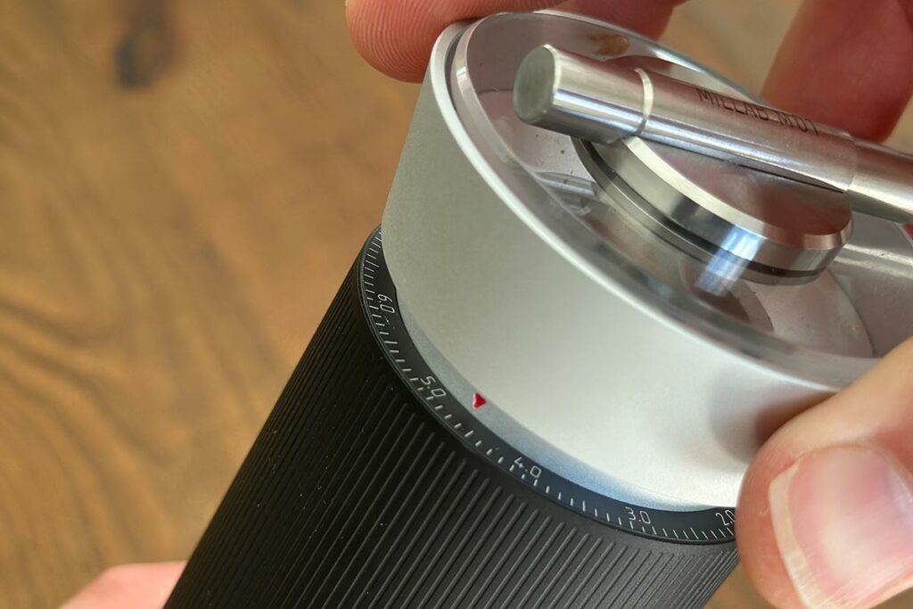 Millab 01 - Grind Adjustment