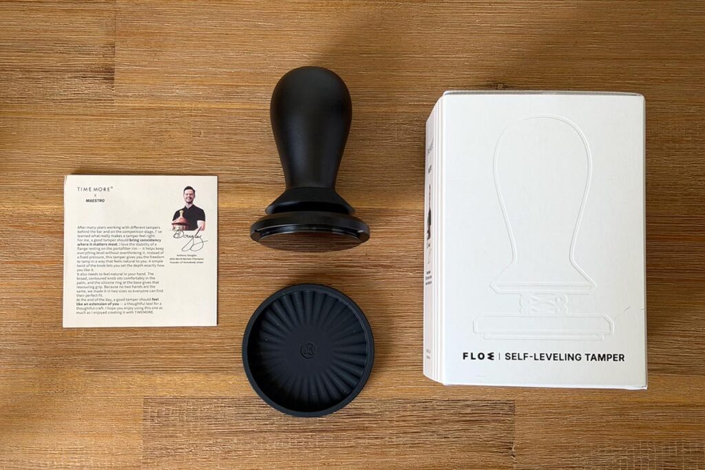 Timemore Flow Self-Leveling Tamper - What's in the box