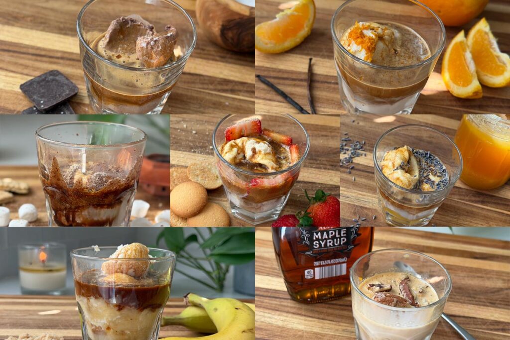Affogato collage