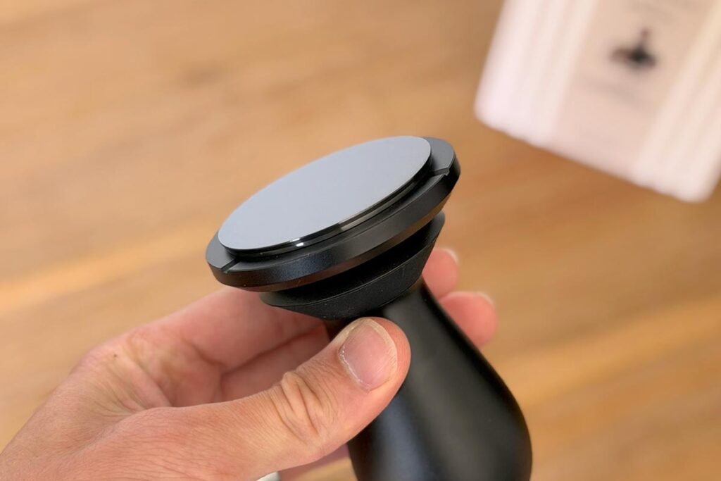 Timemore Flow Self-Leveling Tamper with DLC-Coated Tamper Face